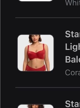 HSIA 34DDD Red Underwire Balconette Bra - Women Intimates & Sleepwear